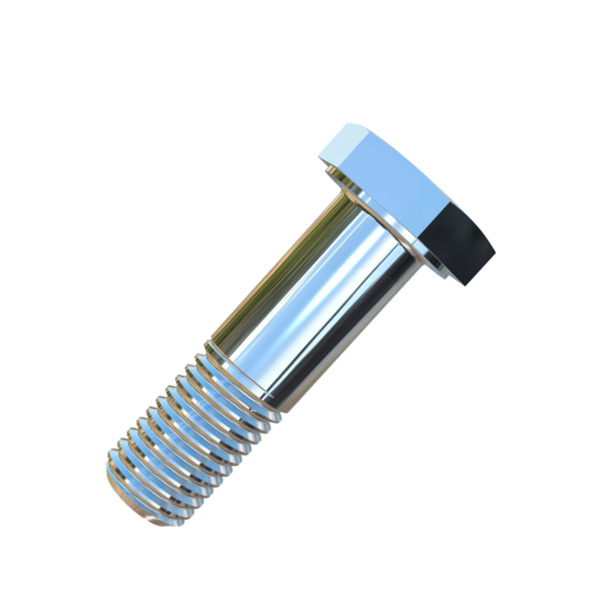 Titanium 5/16-24 X 1-5/64 UNJF Allied Titanium Hex Head Close Tolerance Tension Bolt with Reduced Thread OD, 160,000 psi Tensile Strength (With Certs and CoC)